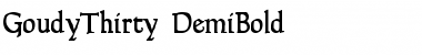 Download GoudyThirty-DemiBold Font Download GoudyThirty-DemiBold Font