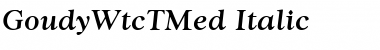 Download GoudyWtcTMed Font Download GoudyWtcTMed Font