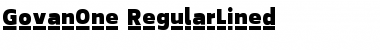 Download GovanOne-RegularLined Font Download GovanOne-RegularLined Font