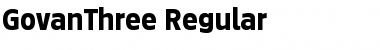 Download GovanThree-Regular Font Download GovanThree-Regular Font