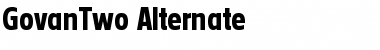 Download GovanTwo-Alternate Font Download GovanTwo-Alternate Font