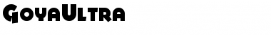 Download GoyaUltra Font Download GoyaUltra Font