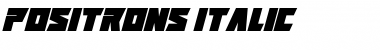 Download Positrons Font Download Positrons Font