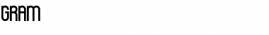 Download Gram Font Download Gram Font