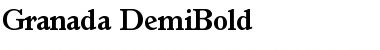 Download Granada-DemiBold Font Download Granada-DemiBold Font