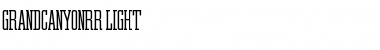 Download GrandCanyonRR Light Font Download GrandCanyonRR Light Font