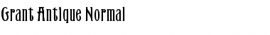 Download Grant Antique Font Download Grant Antique Font