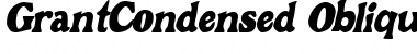 Download GrantCondensed Font Download GrantCondensed Font