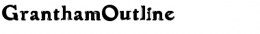 Download GranthamOutline Font Download GranthamOutline Font