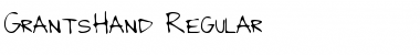 Download GrantsHand Font Download GrantsHand Font