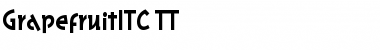 Download GrapefruitITC TT Font Download GrapefruitITC TT Font