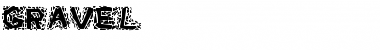 Download Gravel Font Download Gravel Font