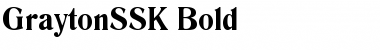 Download GraytonSSK Font Download GraytonSSK Font