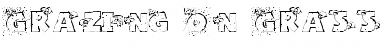 Download Grazing On Grass Font Download Grazing On Grass Font