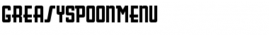 Download GreasySpoonMenu Font Download GreasySpoonMenu Font