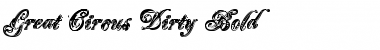 Download Great Circus Dirty Font Download Great Circus Dirty Font