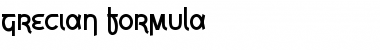 Download Grecian Formula Font Download Grecian Formula Font