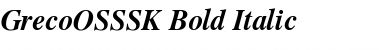Download GrecoOSSSK Font Download GrecoOSSSK Font