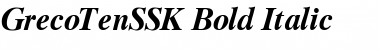 Download GrecoTenSSK Font Download GrecoTenSSK Font