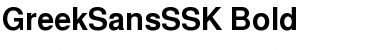 Download GreekSansSSK Font Download GreekSansSSK Font