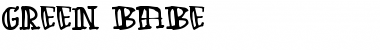 Download Green Babe Font Download Green Babe Font