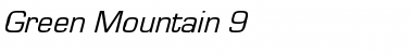 Download Green Mountain 9 Font Download Green Mountain 9 Font