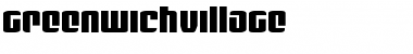 Download GreenwichVillage Font Download GreenwichVillage Font