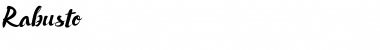 Download Rabusto Font Download Rabusto Font