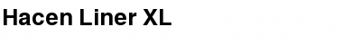 Download Hacen Liner XL Font Download Hacen Liner XL Font