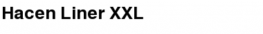 Download Hacen Liner XXL Font Download Hacen Liner XXL Font