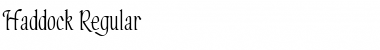 Download Haddock Font Download Haddock Font