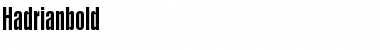 Download Hadrianbold Font Download Hadrianbold Font