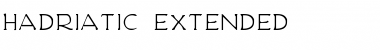 Download Hadriatic Extended Font Download Hadriatic Extended Font