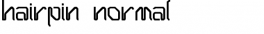 Download Hairpin-Normal Font Download Hairpin-Normal Font
