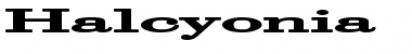 Download Halcyonia Font Download Halcyonia Font