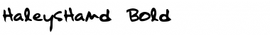 Download HaleysHand Font Download HaleysHand Font