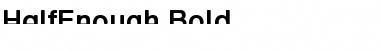Download HalfEnough Font Download HalfEnough Font