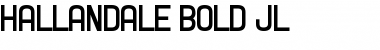 Download Hallandale Bold JL Font Download Hallandale Bold JL Font