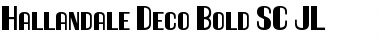 Download Hallandale Deco Bold SC JL Font Download Hallandale Deco Bold SC JL Font