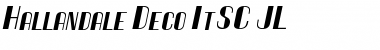 Download Hallandale Deco It.SC JL Font Download Hallandale Deco It.SC JL Font