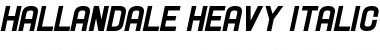 Download Hallandale Heavy Italic JL Font Download Hallandale Heavy Italic JL Font