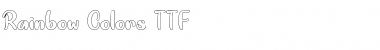Download Rainbow Colors Font Download Rainbow Colors Font
