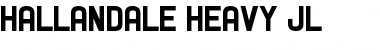 Download Hallandale Heavy JL Font Download Hallandale Heavy JL Font