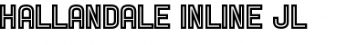 Download Hallandale Inline JL Font Download Hallandale Inline JL Font