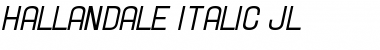 Download Hallandale Italic JL Font Download Hallandale Italic JL Font