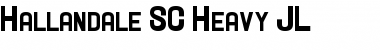 Download Hallandale SC Heavy JL Font Download Hallandale SC Heavy JL Font