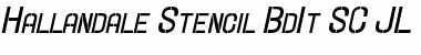 Download Hallandale Stencil Bd.It. SC JL Font Download Hallandale Stencil Bd.It. SC JL Font