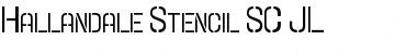 Download Hallandale Stencil SC JL Font Download Hallandale Stencil SC JL Font