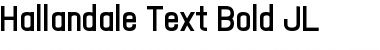 Download Hallandale Text Bold JL Font Download Hallandale Text Bold JL Font