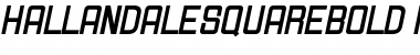 Download HallandaleSquareBold It. JL Font Download HallandaleSquareBold It. JL Font